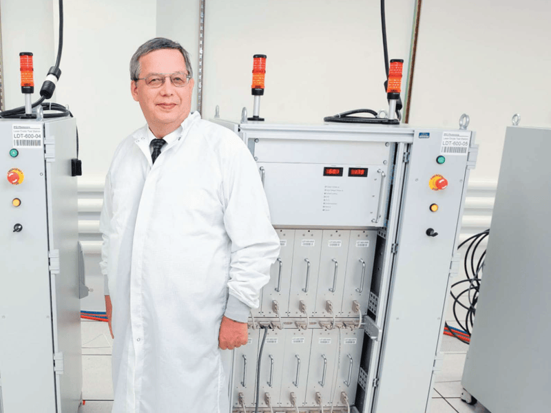 Valentin P. Gapontsev, pioneer of fiber laser technology and founder of industrial fiber laser development