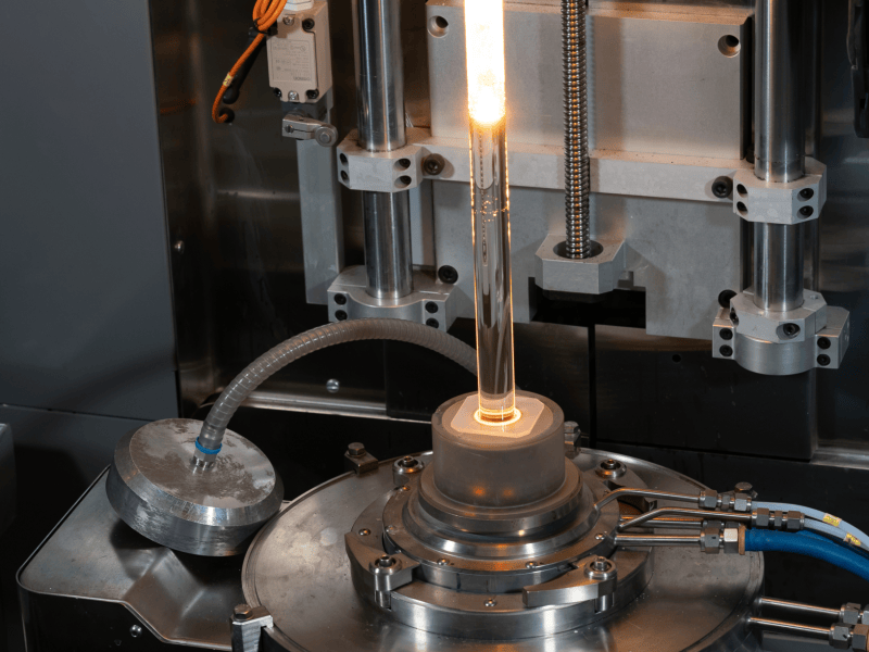 Optical fiber production process forming the foundation for industrial, medical, and telecommunications laser systems